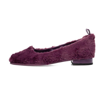 Manolita Closed Toe BALLE PUFF PURPLE