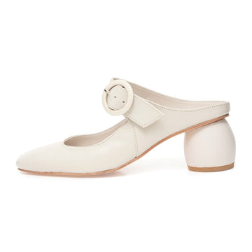 Manolita Heels Debora Off White