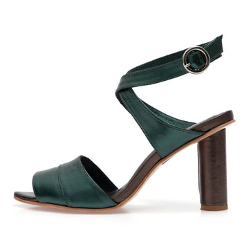 Manolita Heels Sandália Patvi Verde