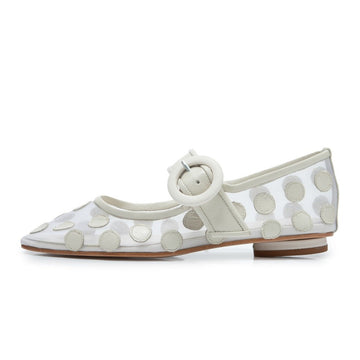 Manolita Sandals Ballerine Olivia Poá Off White