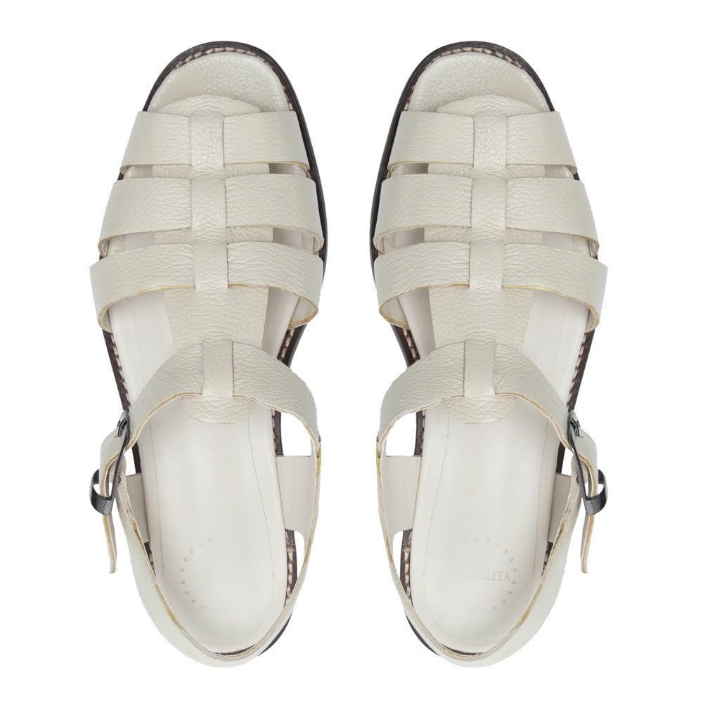 Manolita Sandals Franciscana Off White