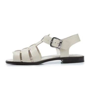 Manolita Sandals Franciscana Off White