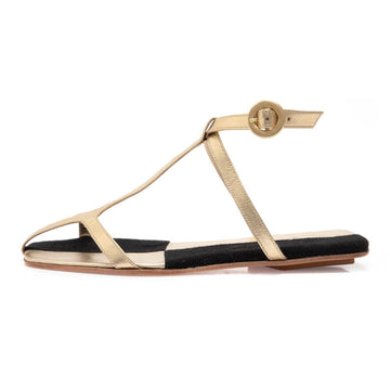 Manolita Sandals Naked Granado Champagne