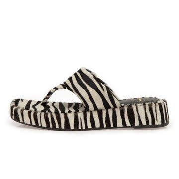 Manolita Sandals TAMANCO CASSIS ZEBRA