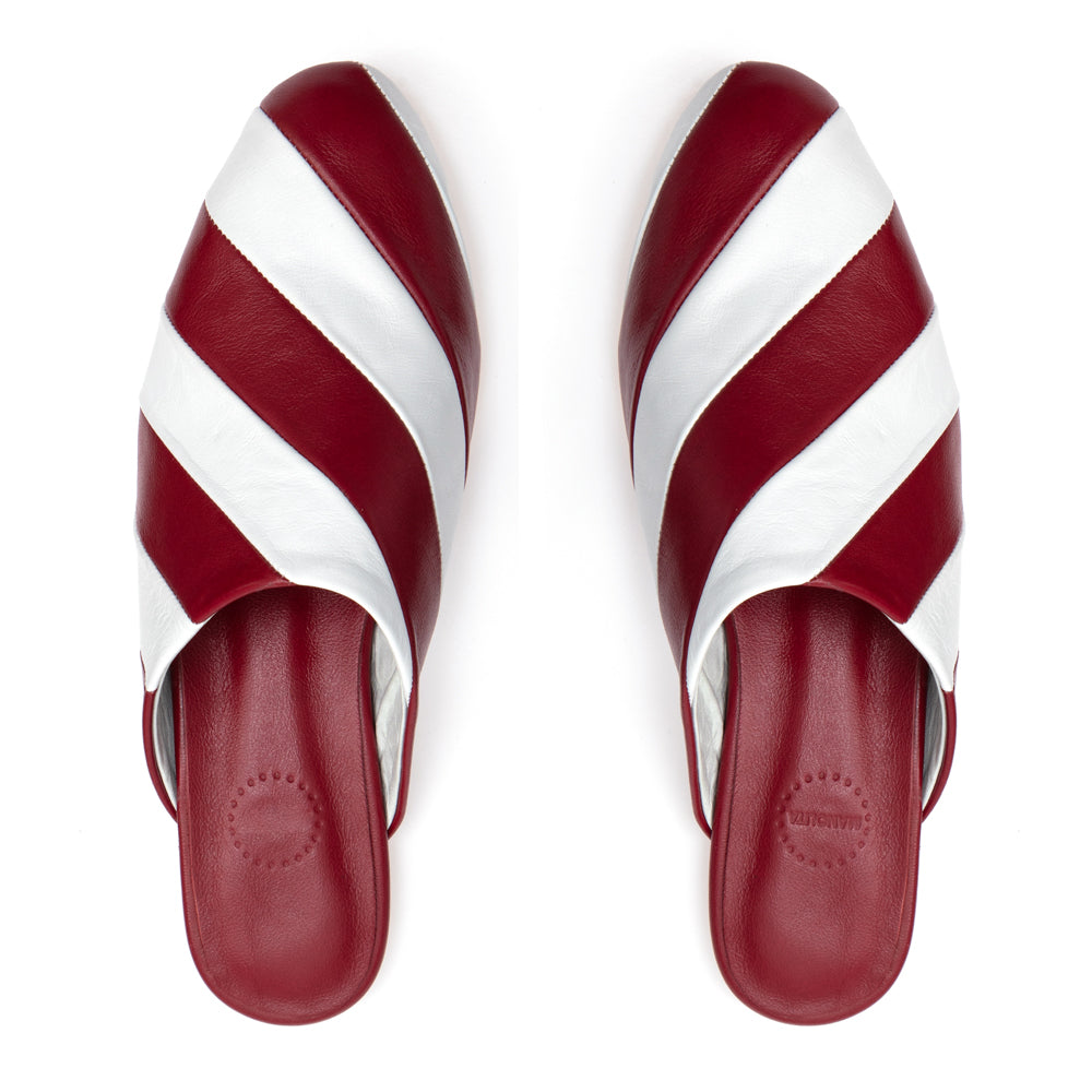 Manolita Slides Buren Bordeaux