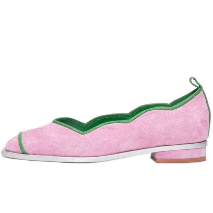 Manolita Closed Toe Sky Pink