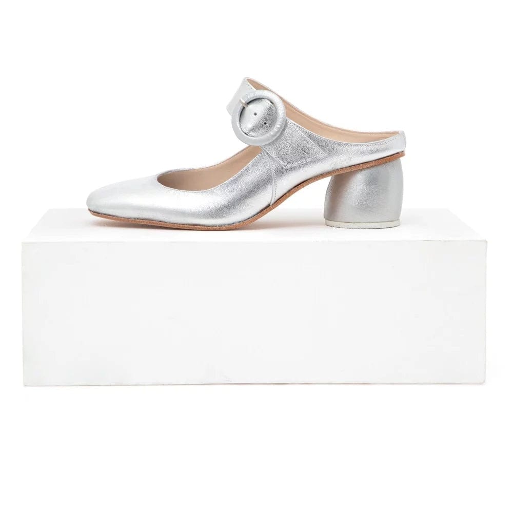 Manolita Heels Debora Silver