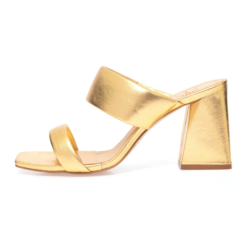 Manolita Heels Mariana Gold