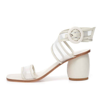 Manolita Heels Minetta Off White