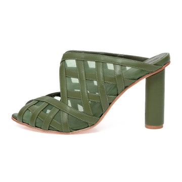 Manolita New in HEEL COUPETTE GREEN