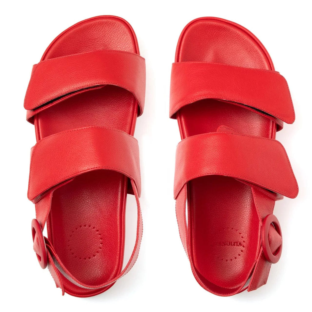 Manolita Sandals Red Bk Colors