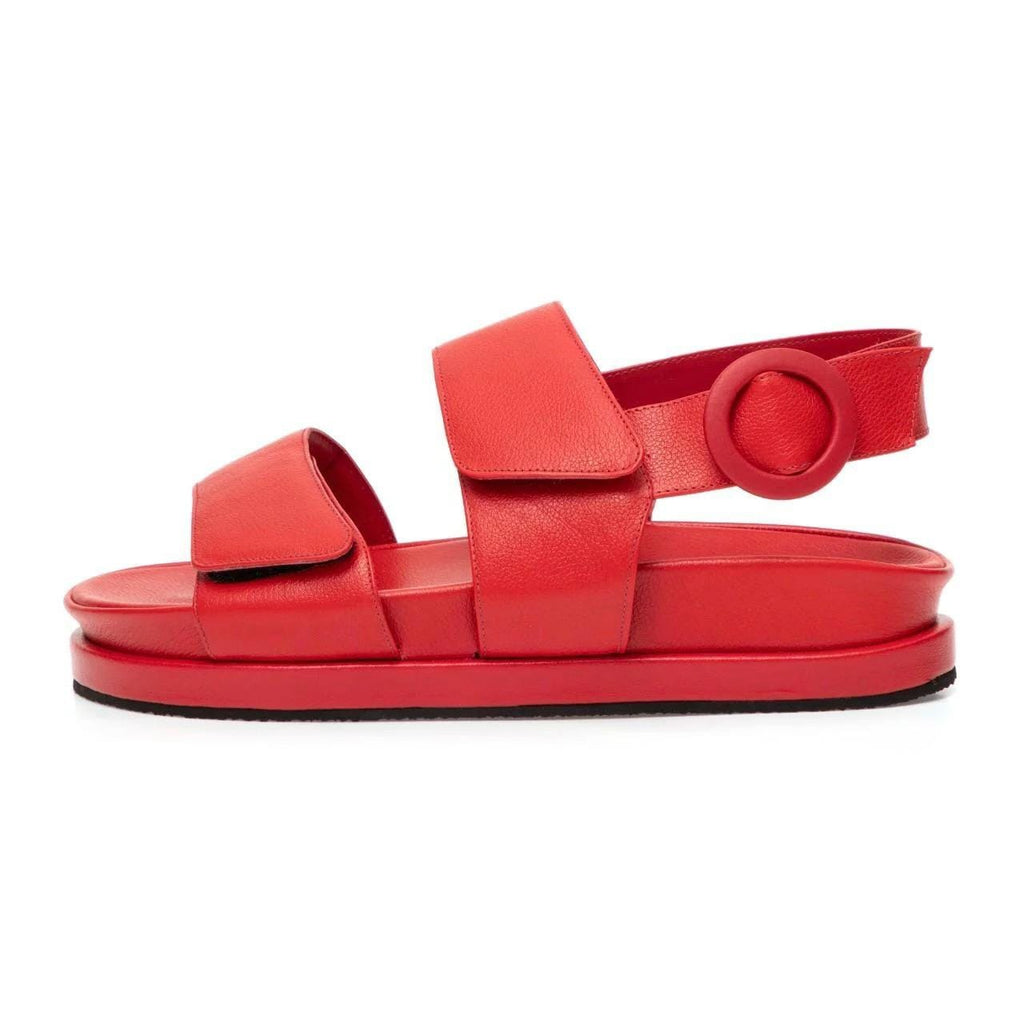 Manolita Sandals Red Bk Colors